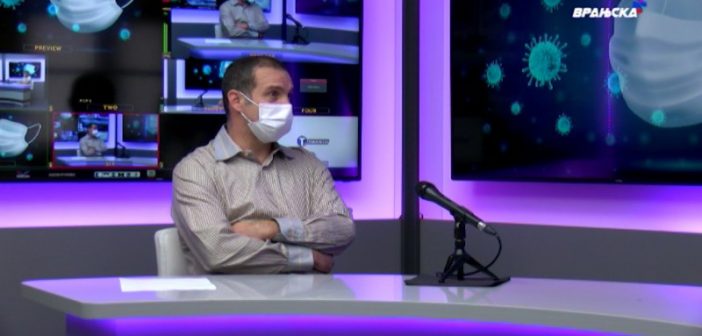 Ношењем заштитне маске штитимо себе али и друге људе – поручио др Благојевић