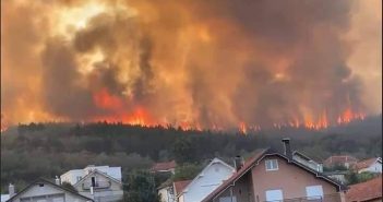 Букти пожар код Прешева (ВИДЕО)
