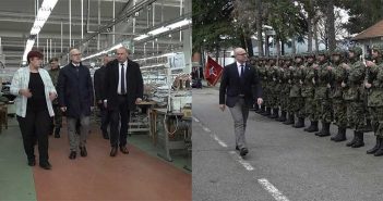Министар одбране Милош Вучевић обишао компанију „Јумко“ и Четврту бригаду Копнене војске у Врању