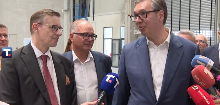 Вучић: У Чачак дошла најмодернија технолошка компанија која ће ускоро запослити 500 радника