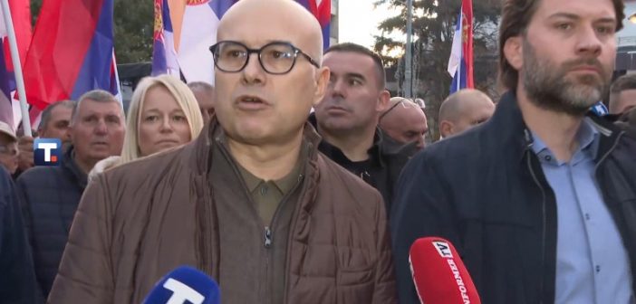 Вучевић: Људима је доста блокада, терора и насиља