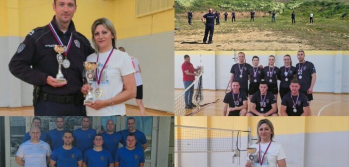 Запажени резултати ПУ Врање на Регионалном такмичењу „Спорт у полицији“