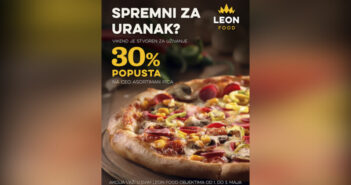 Leon Food: Акција на цео асортиман пица до 3. маја