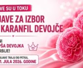 Пријаве за „Каранфил девојче“ отворене до петка, 31. јула
