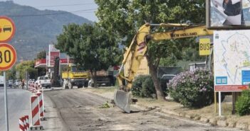 Почели радови на уређењу улице Партизански пут