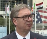 Вучић у Њујорку: Победом листе СНС Србији загарантован најбржи могући напредак