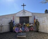 На Шапраначком гробљу, испред Спомен костурнице, обележен Дан ослобођења Врања у Првом светском рату