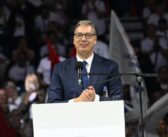 У Београдској арени почео предизборни скуп листе „Александар Вучић – Уједињена Србија“